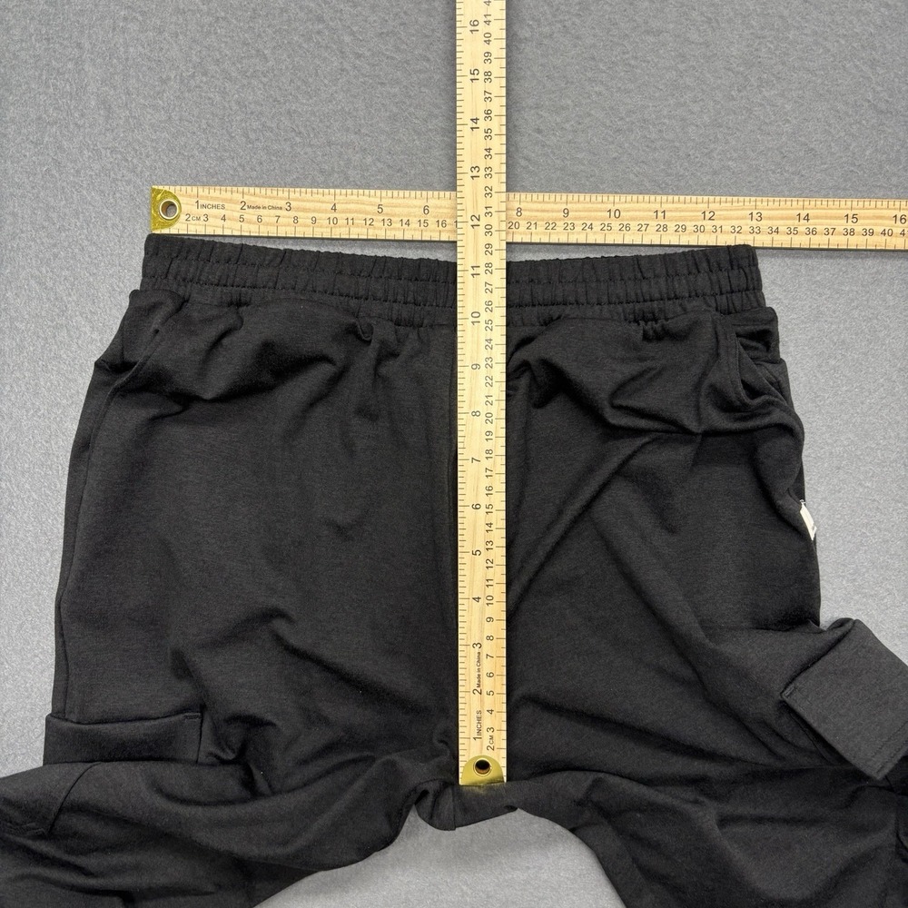 Vuori Boyfriend Cargo Jogger Womens Small Black Heather Dreamknit Sweatpants - Picture 7 of 12